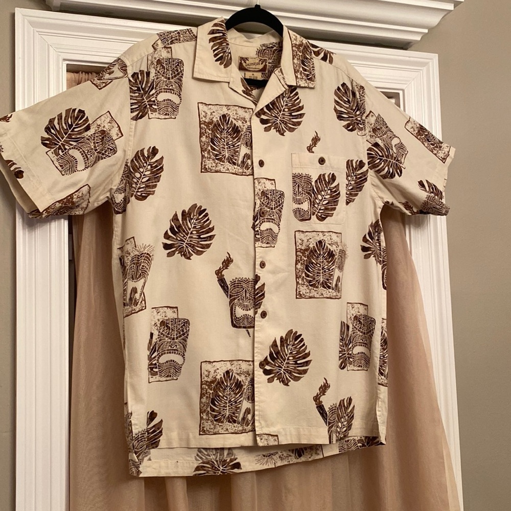 Calypso Joe tropical button down men’s XL